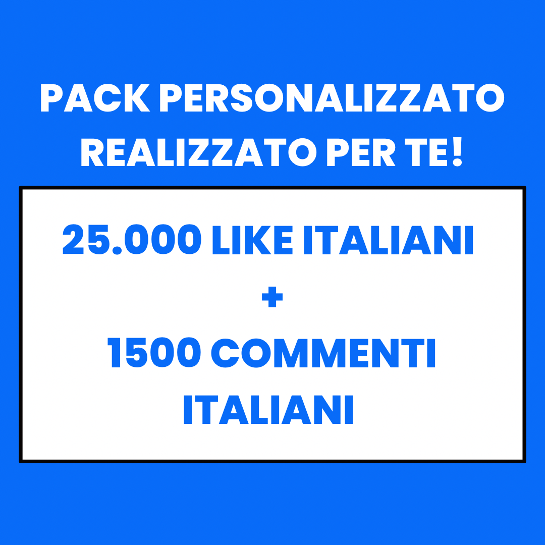 PACK PERSONALIZZATO